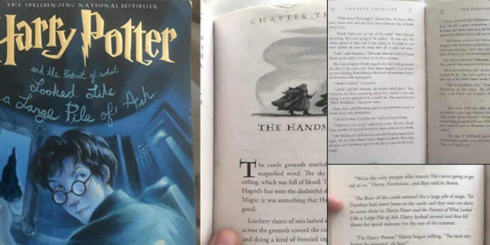 harry potter book written by bot