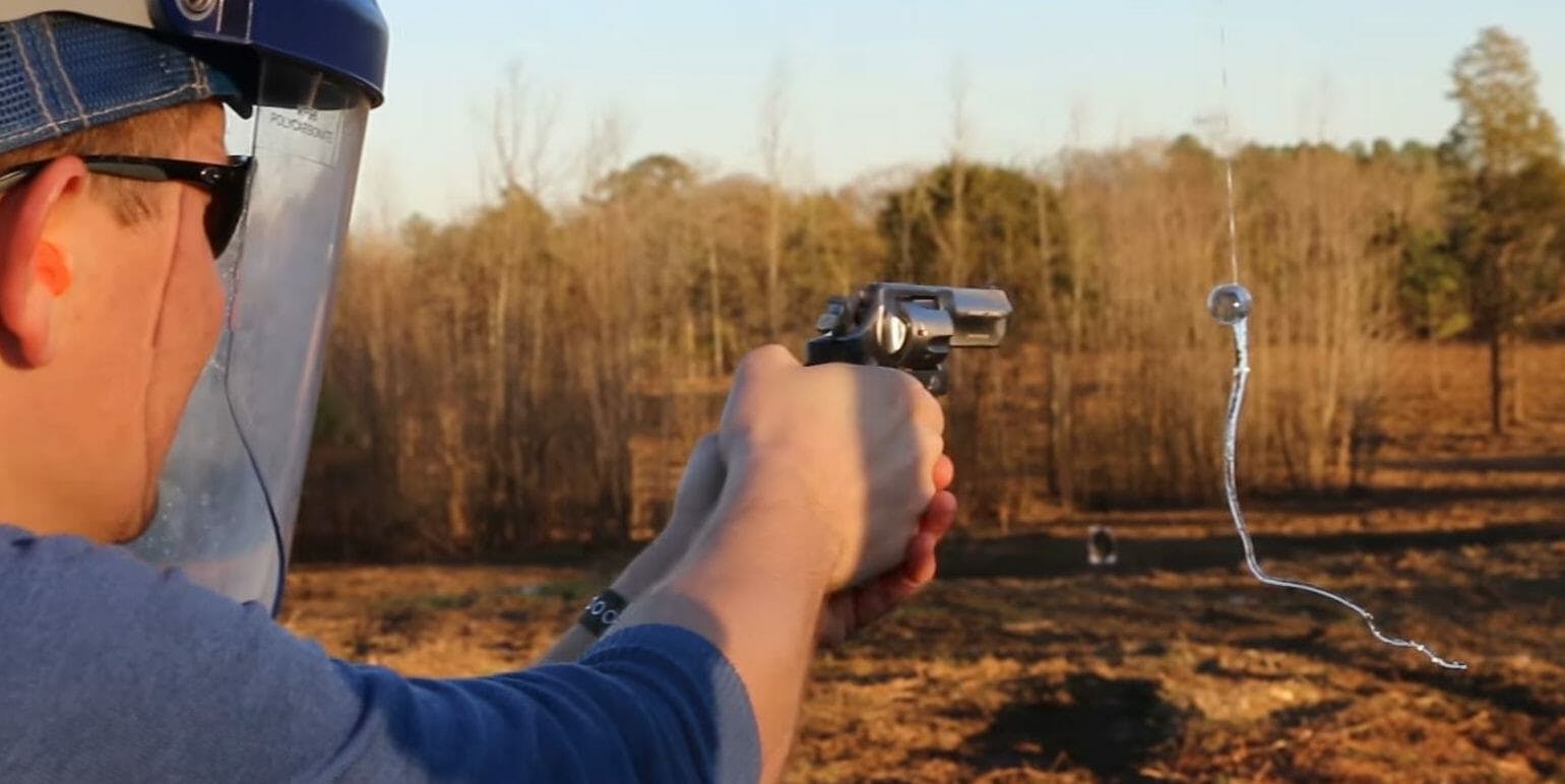 YouTuber Tests a Prince Rubert's Drop Against .38 caliber bullet