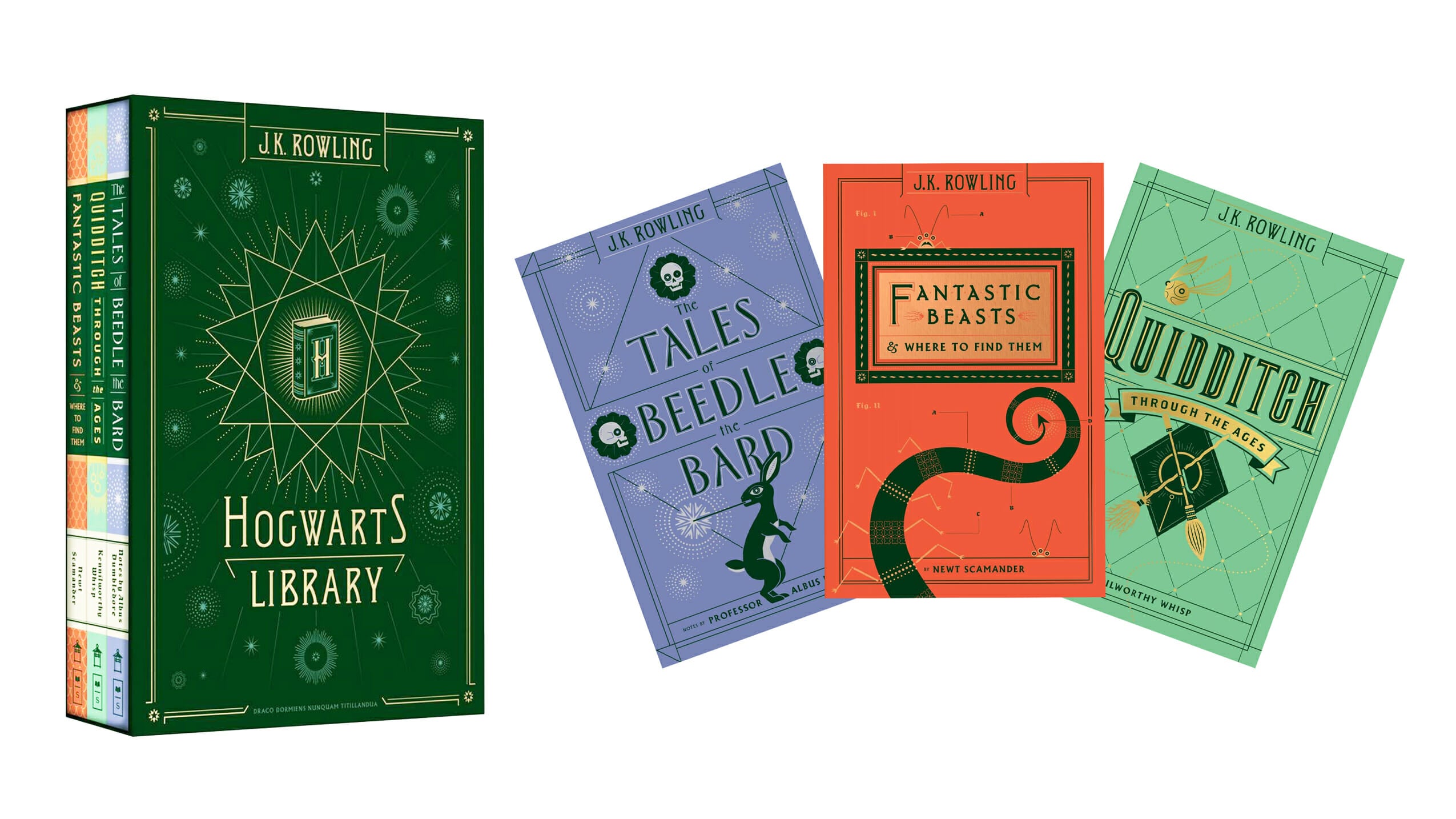 hogwarts library box set