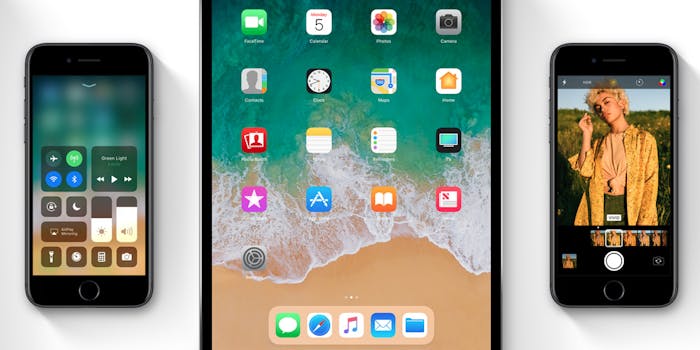 iOS 11 features on iPad and iPhone
