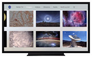 NASA Apple TV app