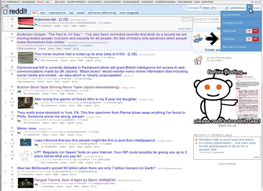 reddit enhancement suite