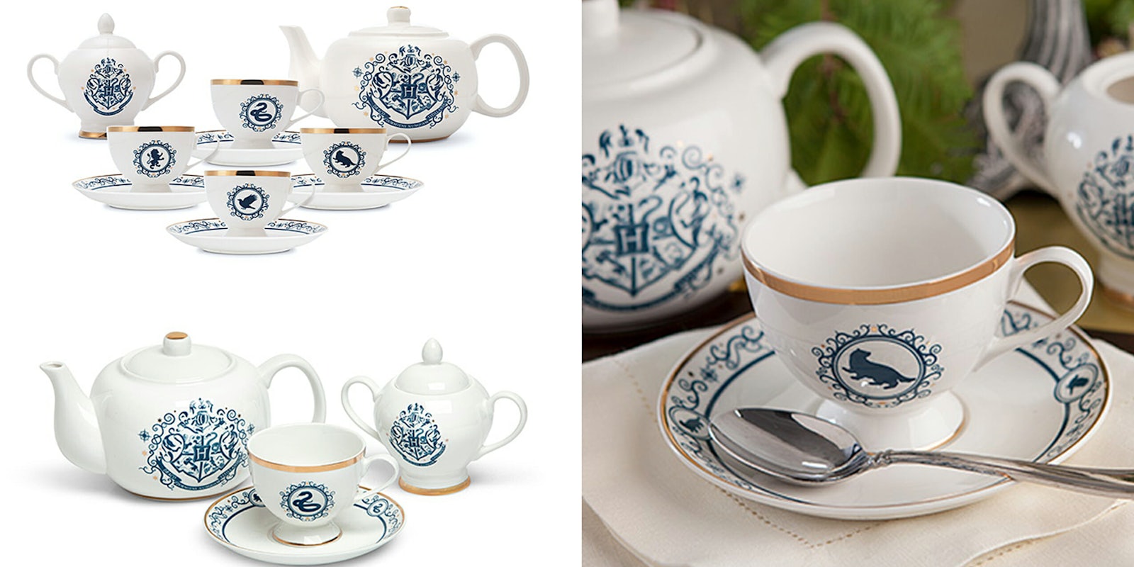 harry potter china tea set