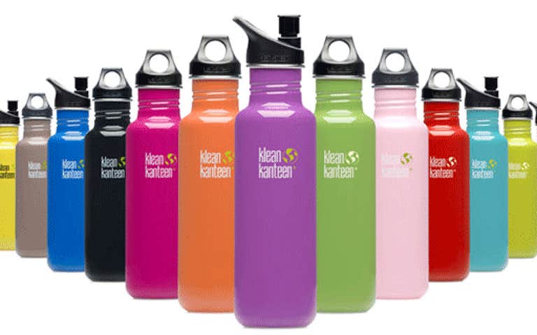 Kleen Kanteen in an array of colors