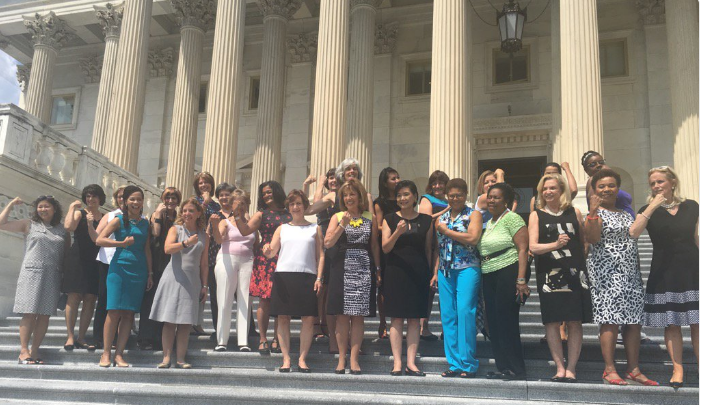 Congresswomen Hold 'Sleeveless Friday' In Solidarity With Women Reporters