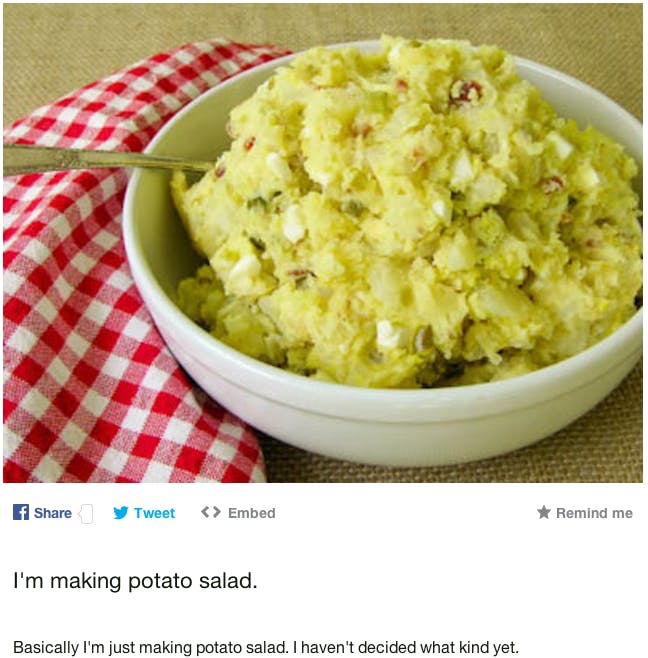 potato salad kickstarter page