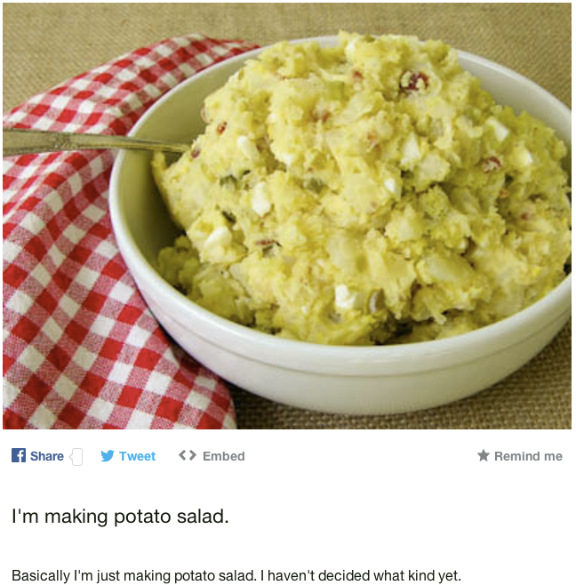 potato salad kickstarter page