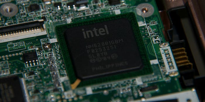 intel processor chip cpu