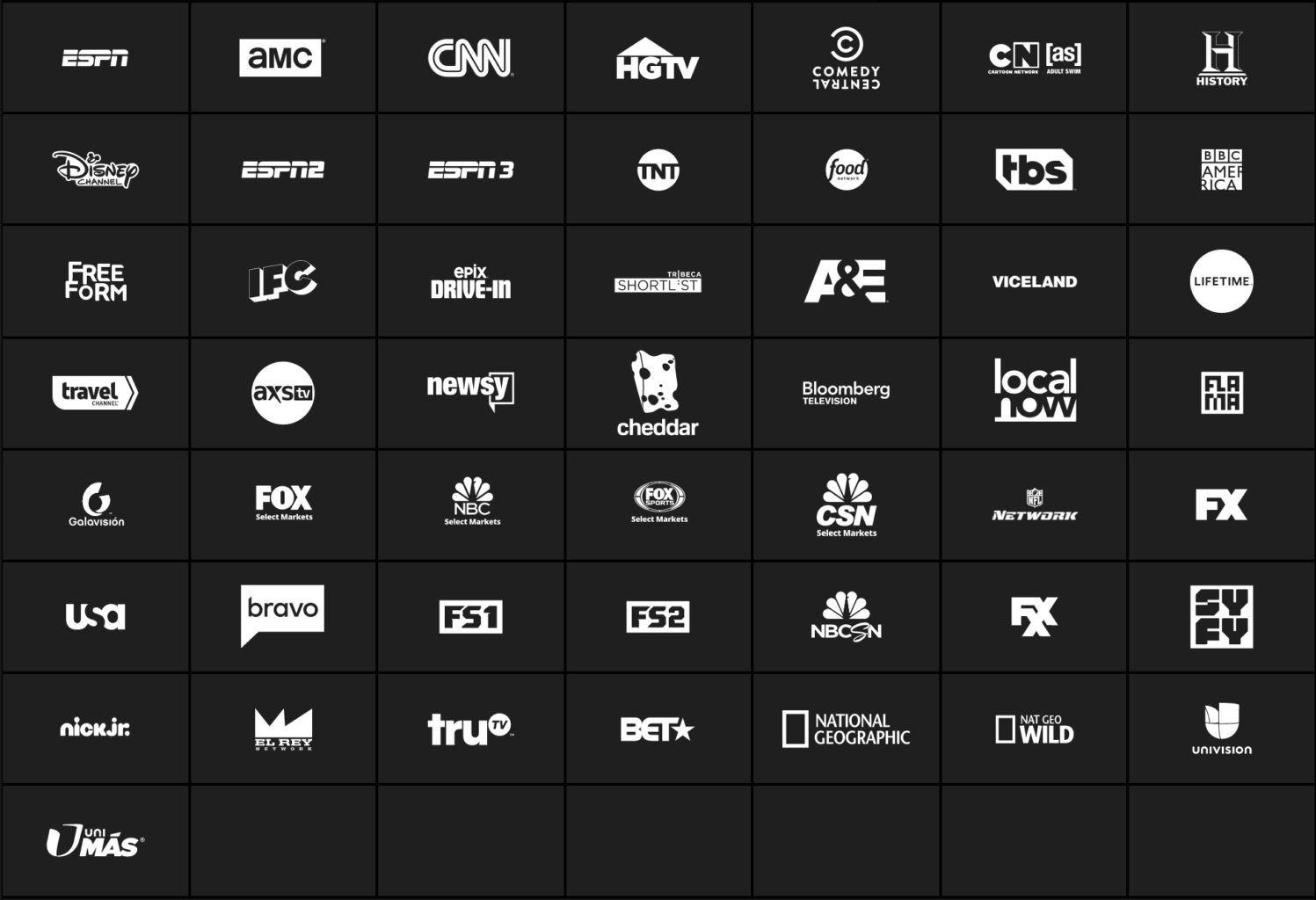 live tv streaming : sling tv orange + blue channels