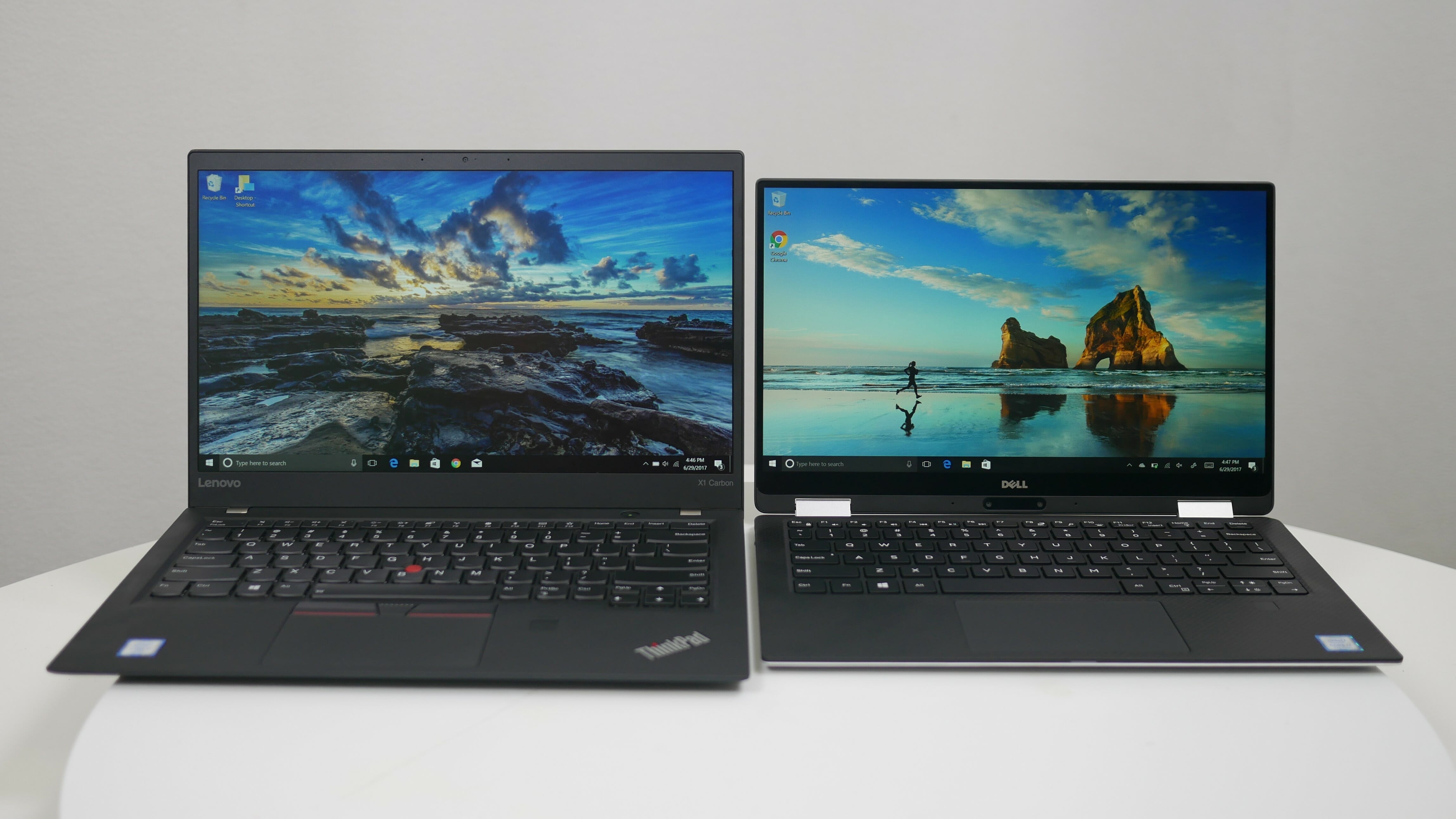 lenovo thinkpad x1 carbon vs dell xps 13 2-in-1