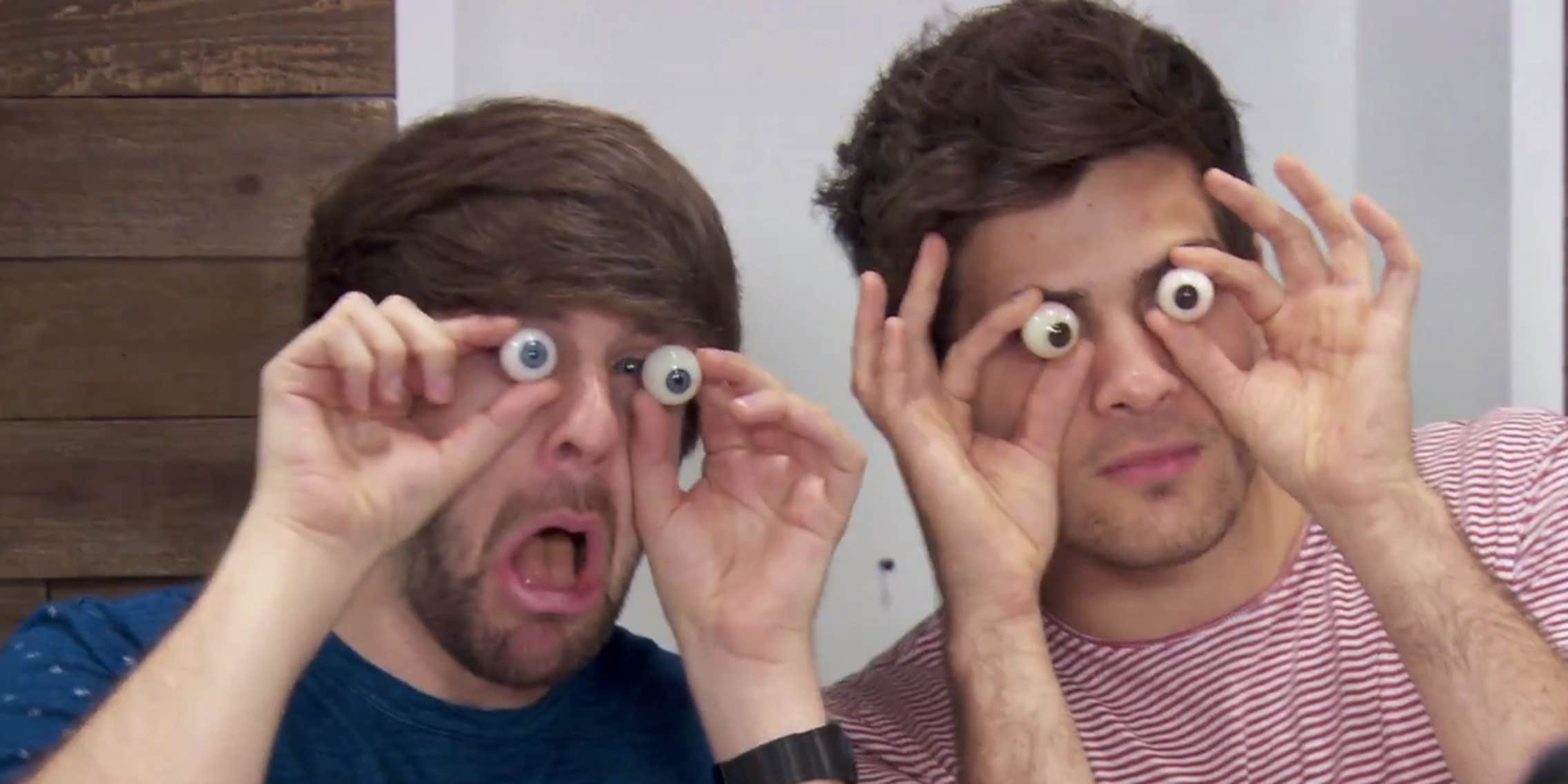 Smosh gives a behind-the-scenes look at becoming wax figures at Madame