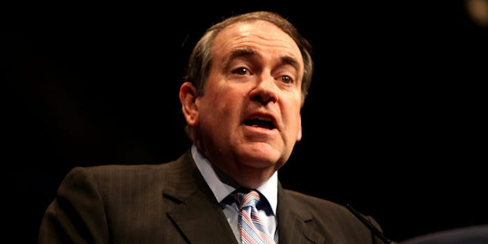 Mike Huckabee said he couldn't recall Trump's Access Hollywood tape.
