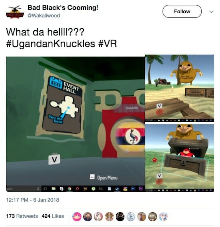 Ugandan Knuckles meme