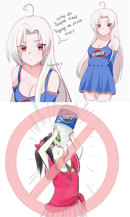 clorox chan fan art