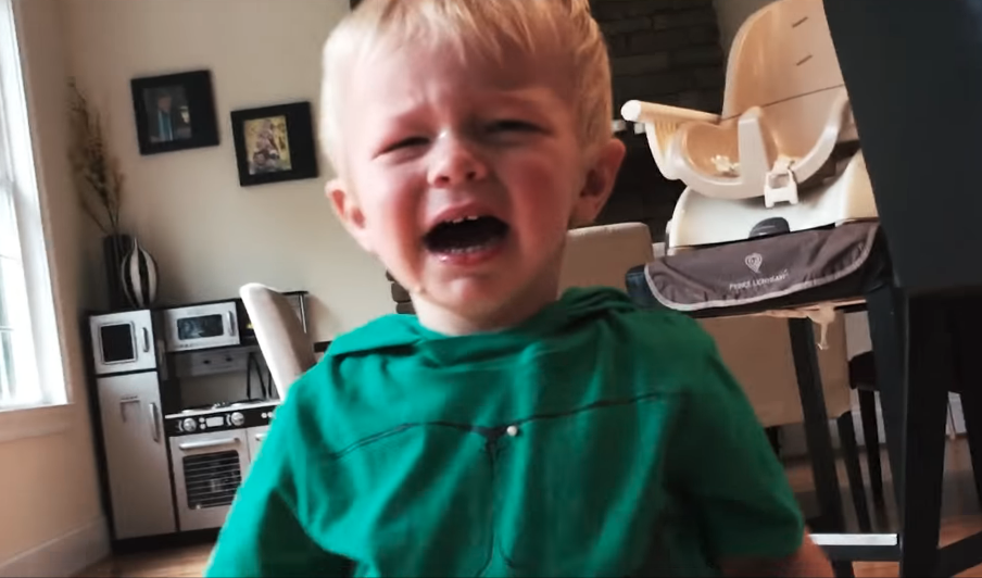 angry toddler