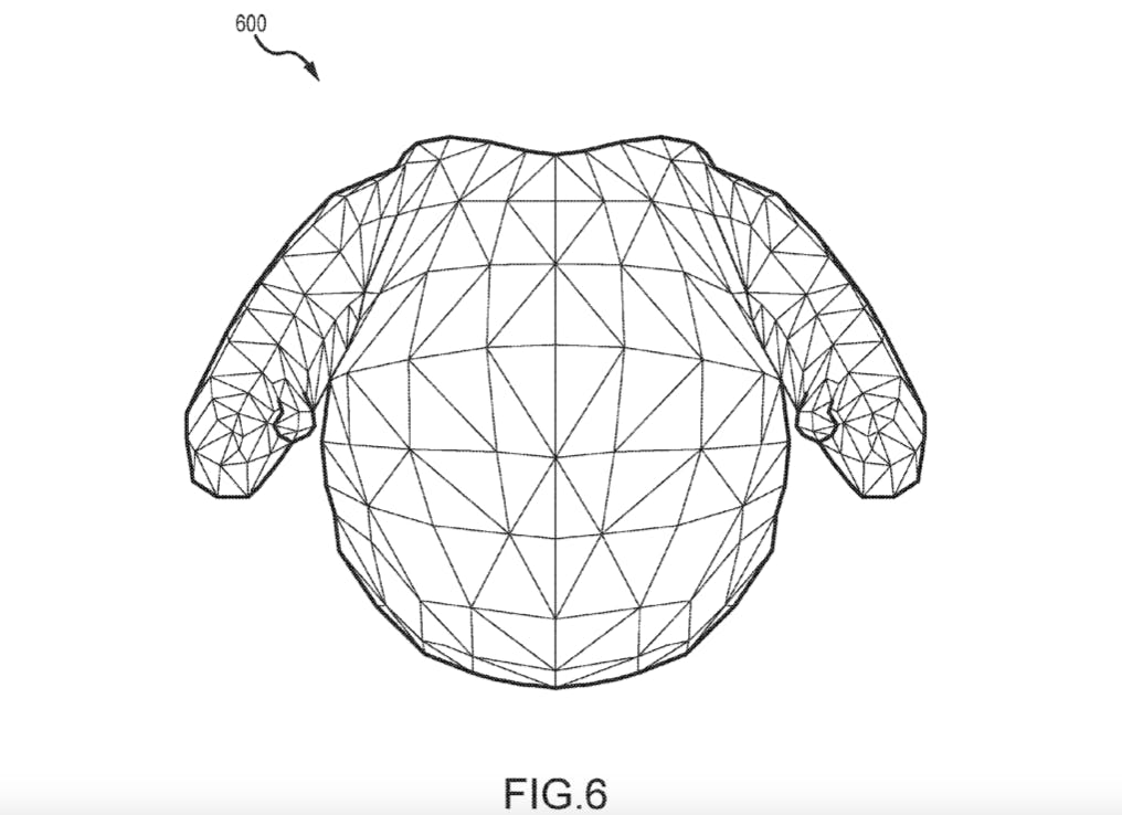 Disney robot patent exterior, figure 6