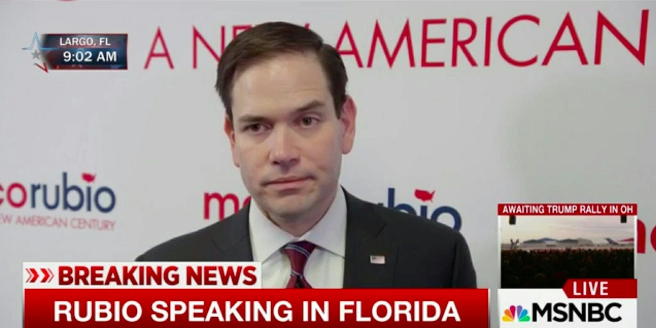 Rubio Says Its Getting Harder Every Day To Support Republican Nominee The Daily Dot