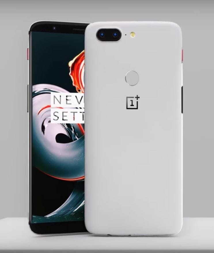 oneplus 5t smartphone