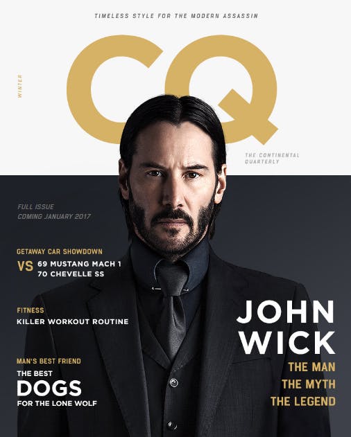 John Wick: Chapter 2 Viral Site Launches For Continental Hotel's In-House  Magazine