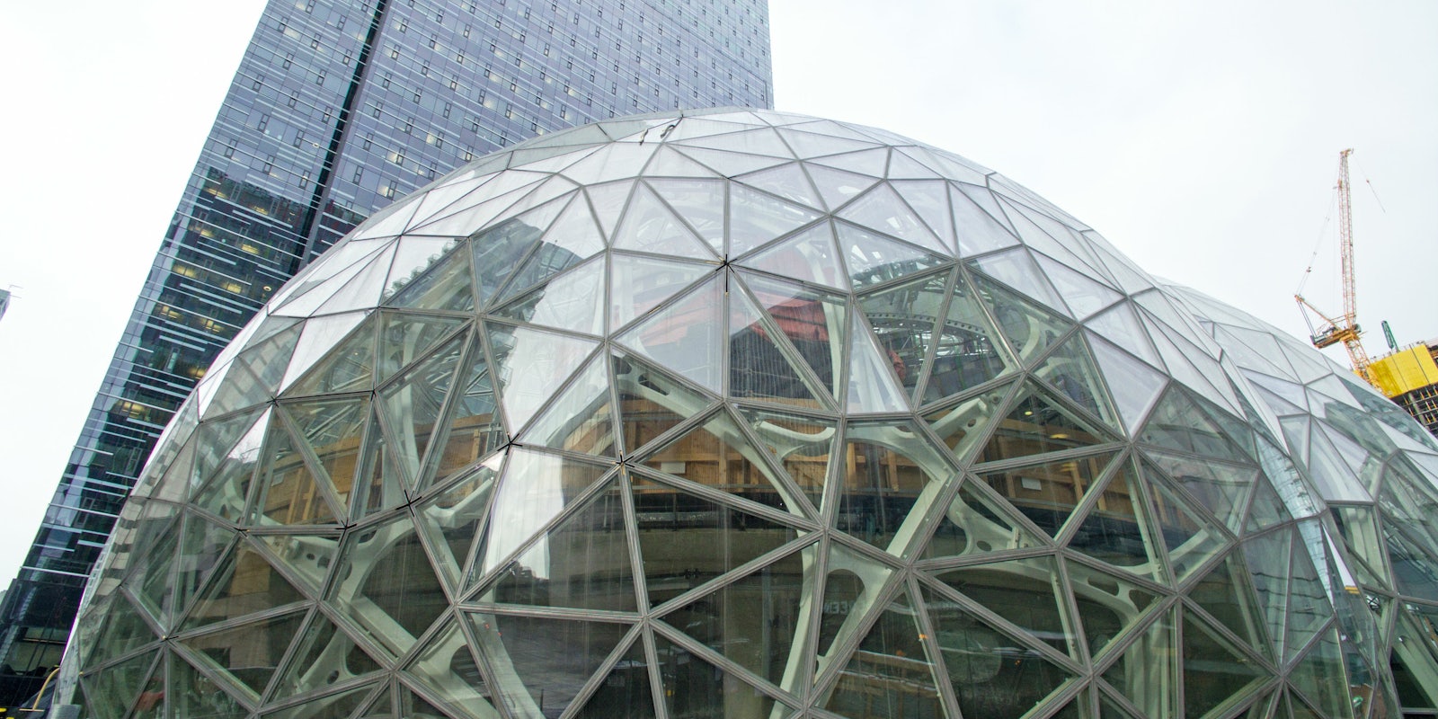 amazon seattle headquarters spheres