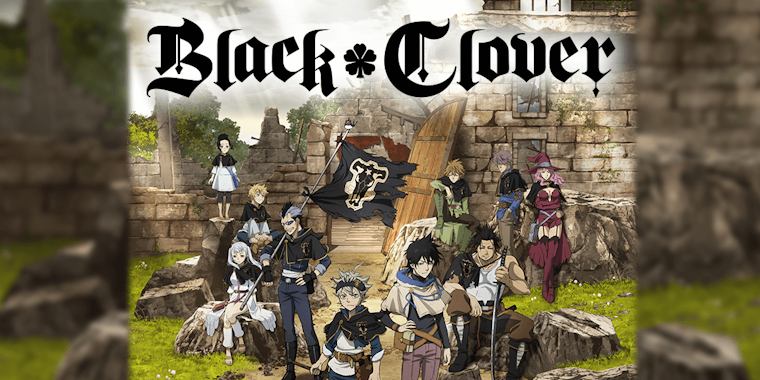 black clover anime on crunchroll