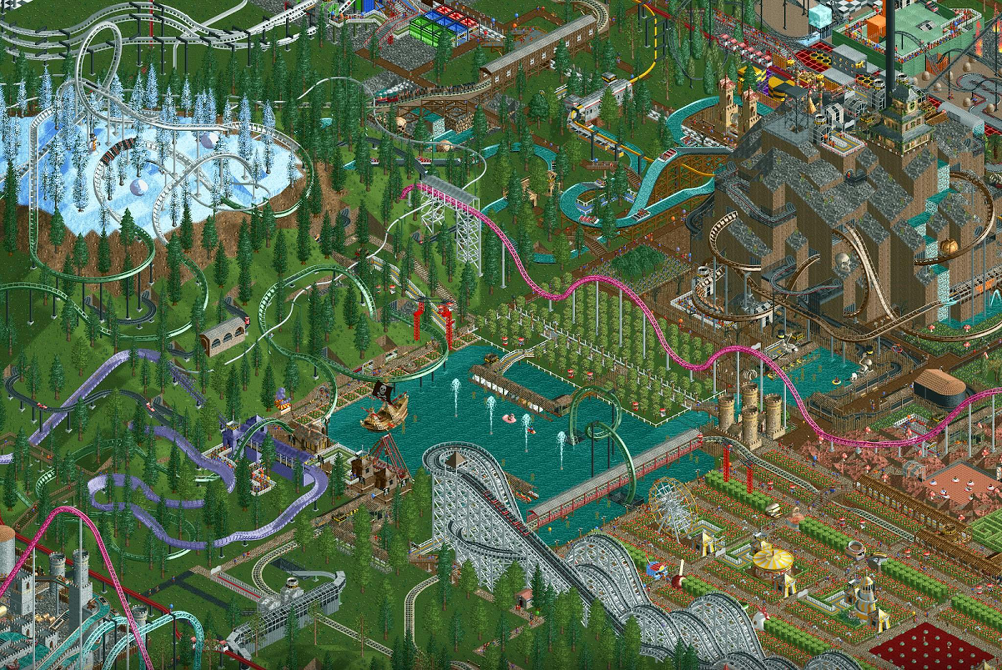 RollerCoaster Tycoon Classic for iOS – 512 Pixels
