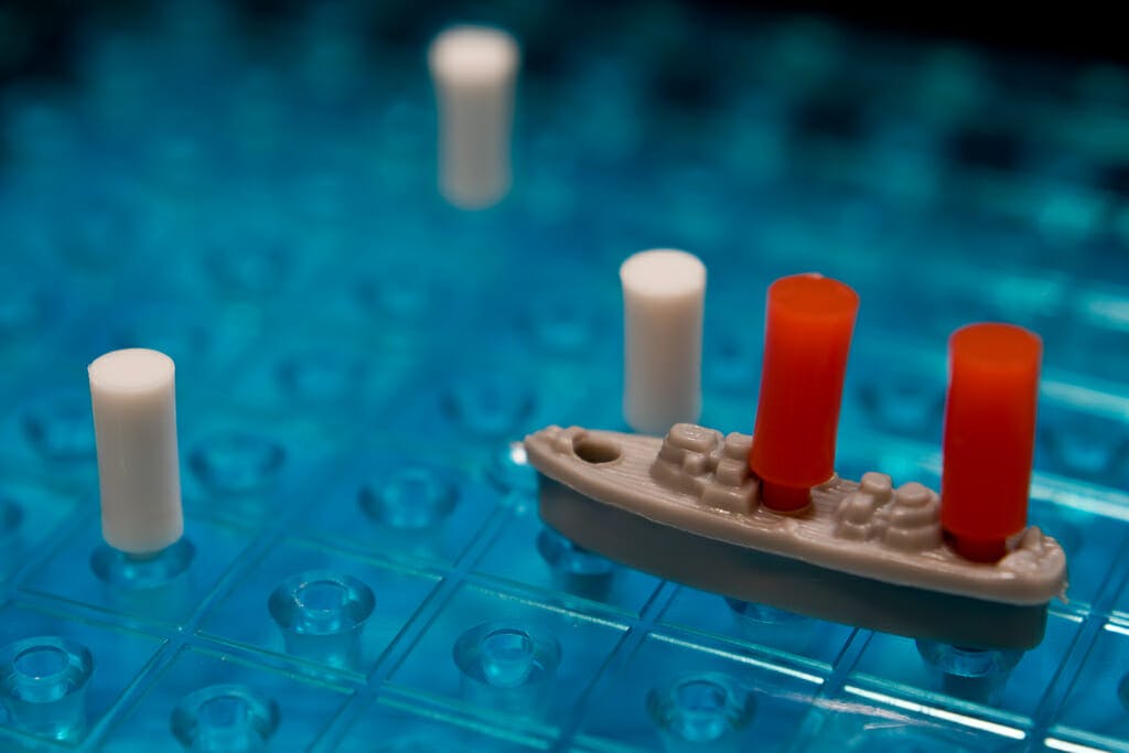 classic board games: battleship