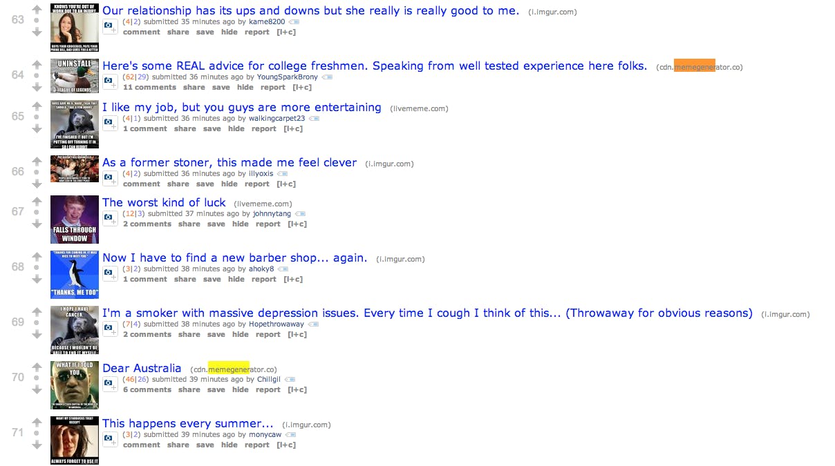 Memeageddon Reddit Bans Another Popular Meme Generator The Daily Dot