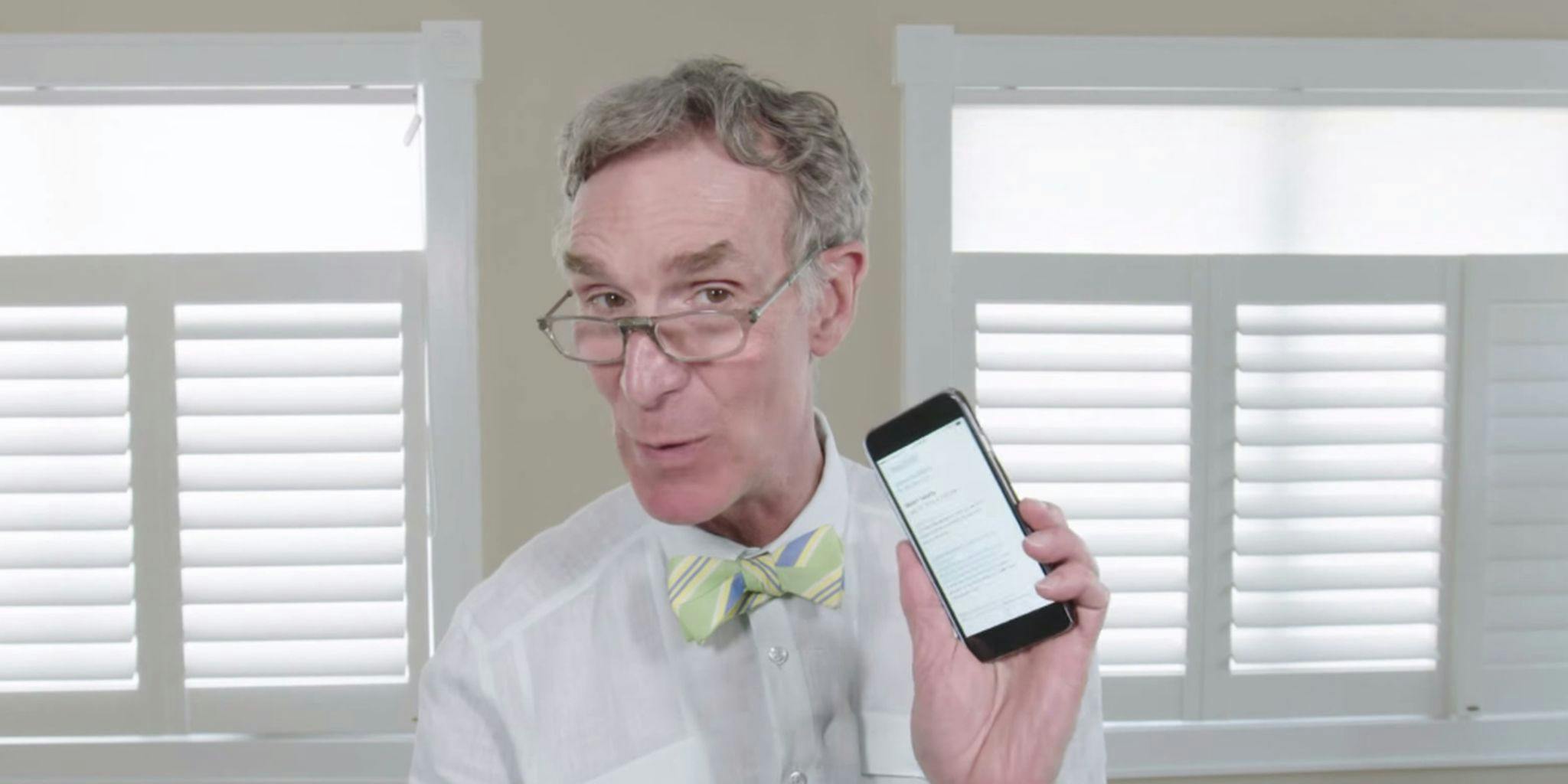 Bill Nye reads some of the mean, anti-science tweets he receives