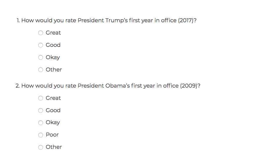 trump survey