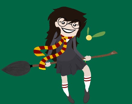 Illustration of a homestuck character on Craiyon