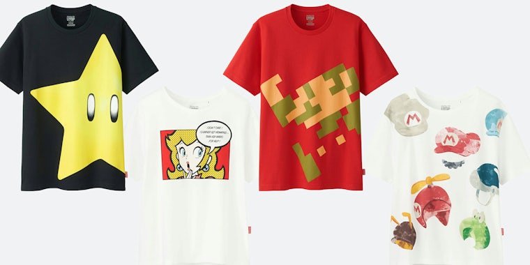 Nintendo shirts