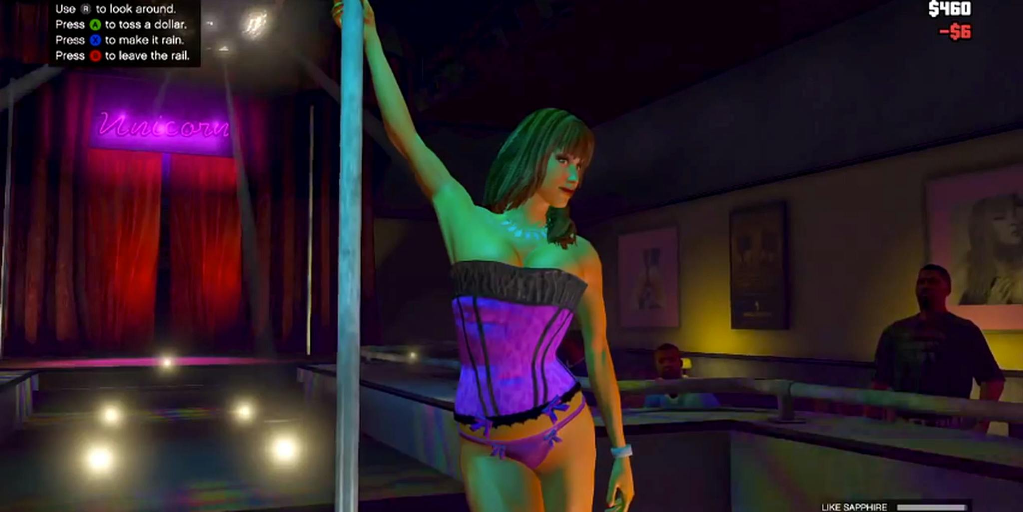The Internet can hear your awkward flirting with strippers in 'GTA V&a...