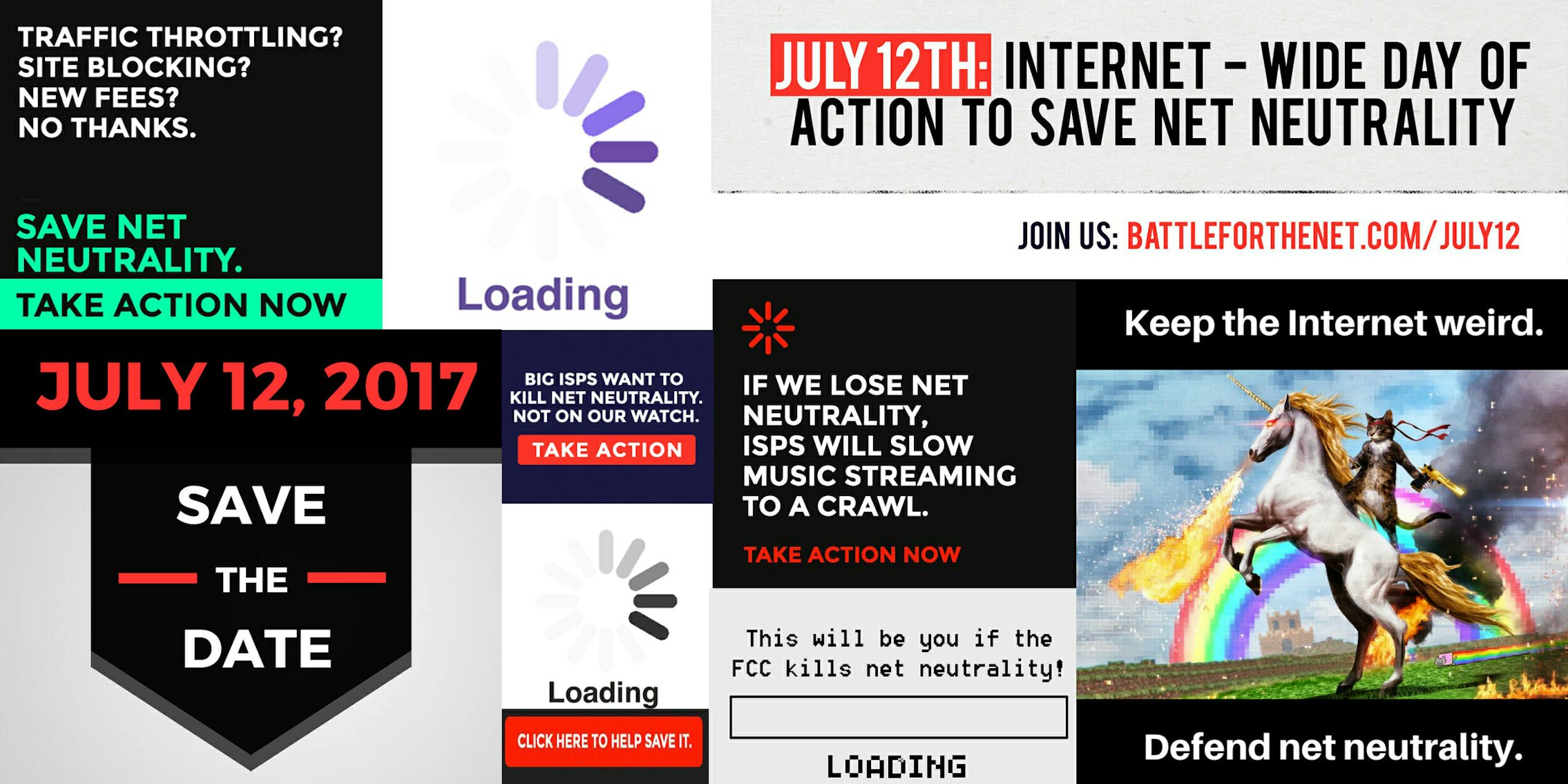 net neutrality protest ads
