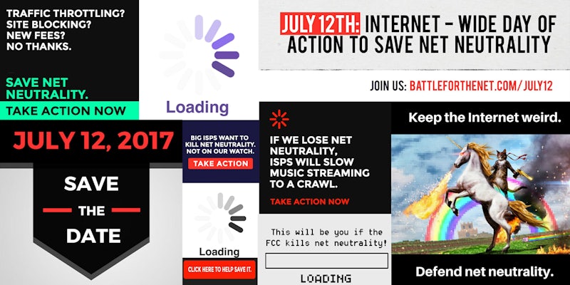 net neutrality protest ads