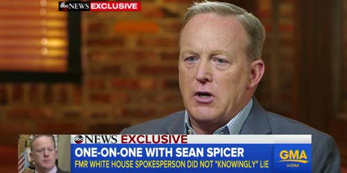 Sean Spicer: I Never 'Knowingly' Lied to the American People