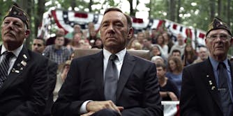 Kevin Spacey House of Cards suspended