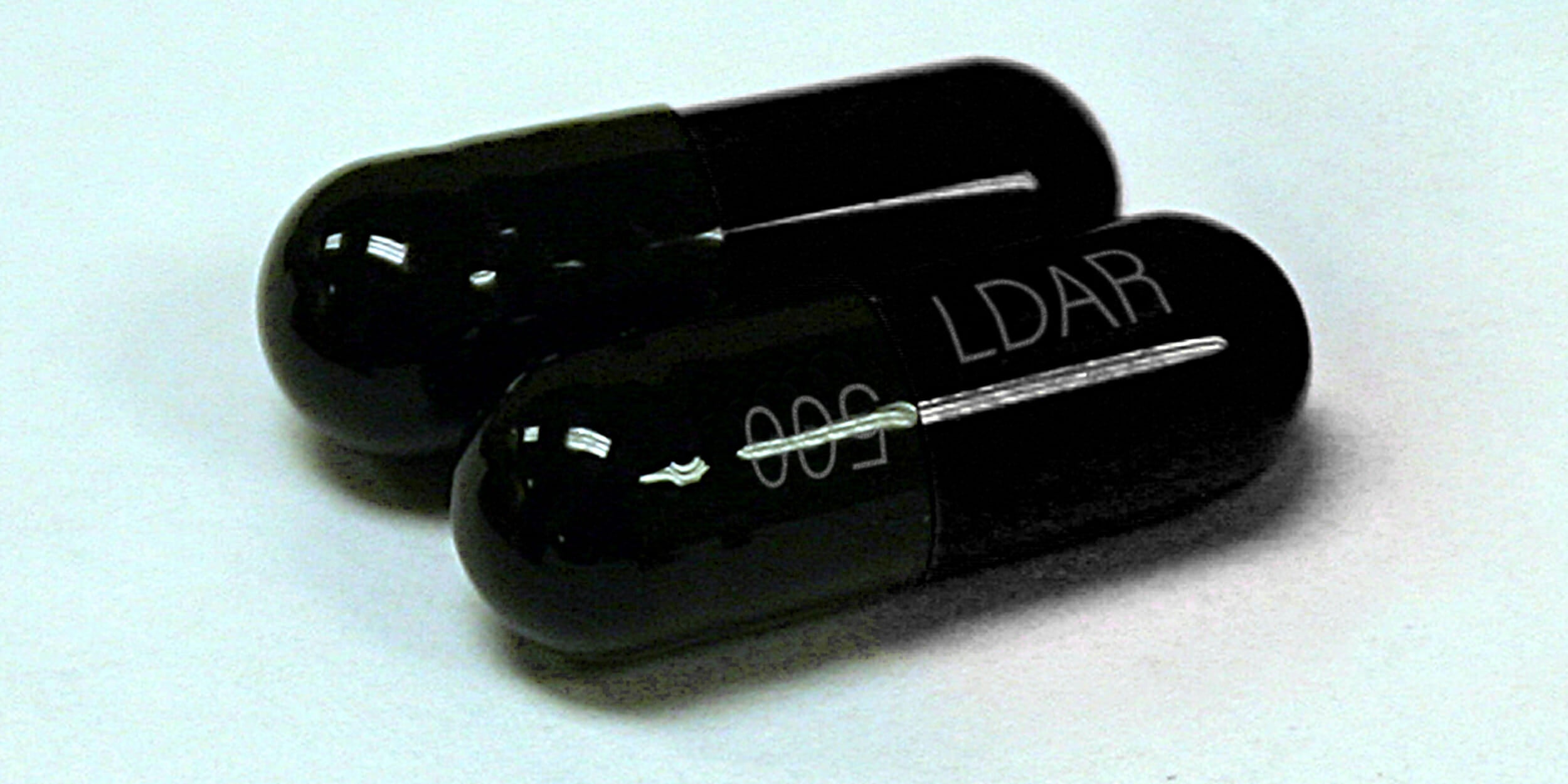 Black Pill with LDAR 500 on the side