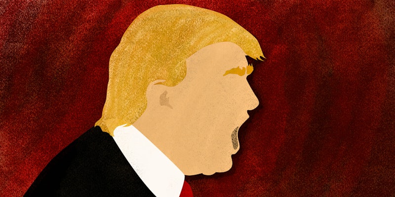 Donald Trump illustration