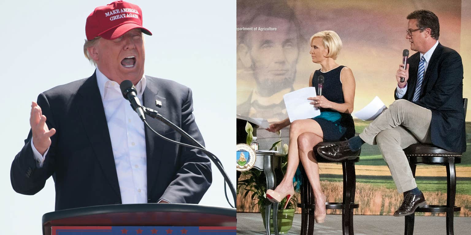 'Morning Joe' Breaks Ratings Record After Trump Attacks Hosts on Twitter 'Morning Joe' Breaks Ratings Record After Trump Attacks Hosts on Twitter