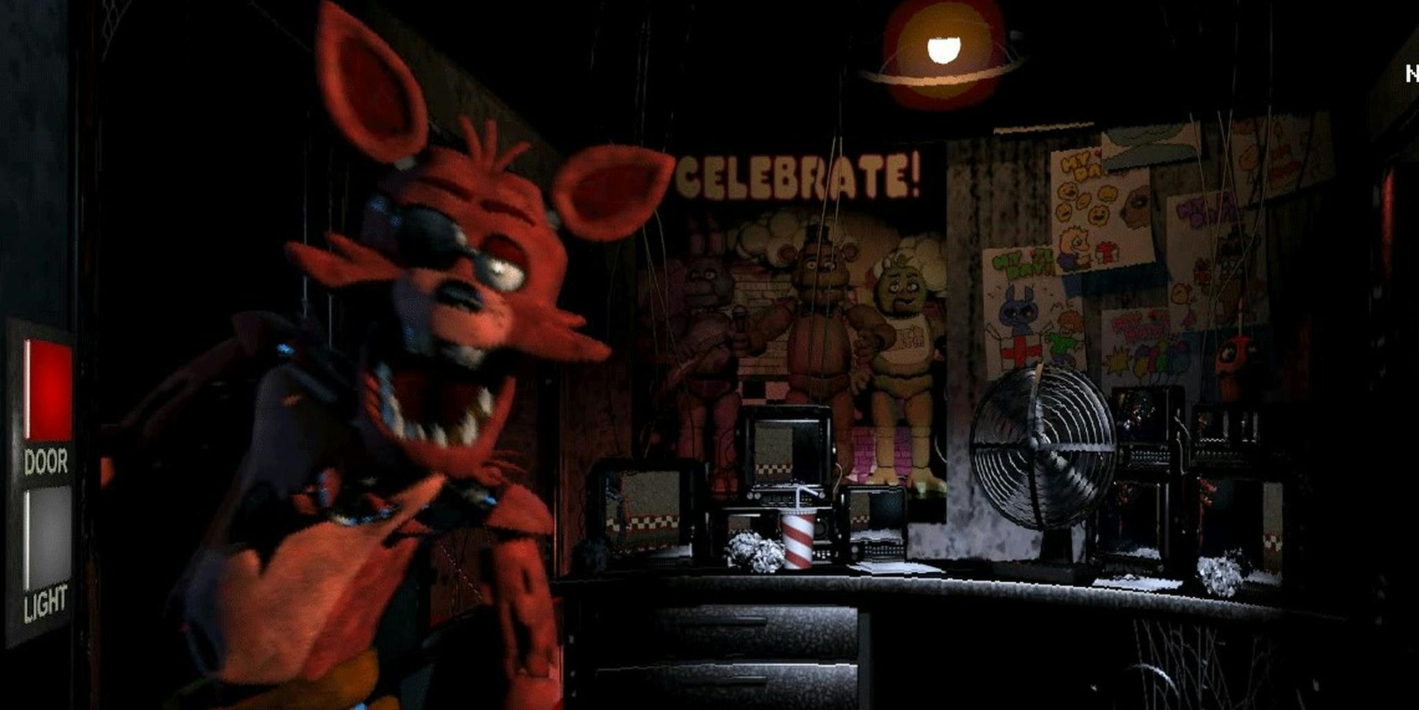 Five Nights in Anime 1,2 - All Jumpscares on Make a GIF