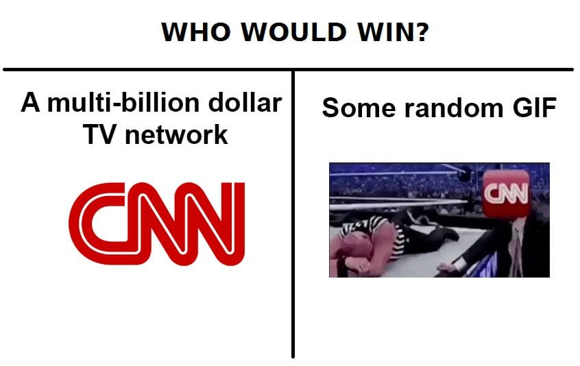 cnn blackmail who would win meme