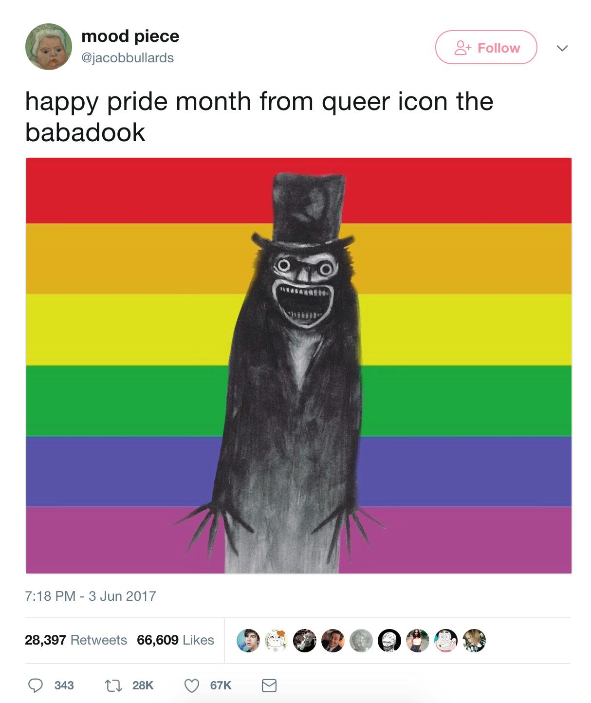 memes 2017 : gay babadook