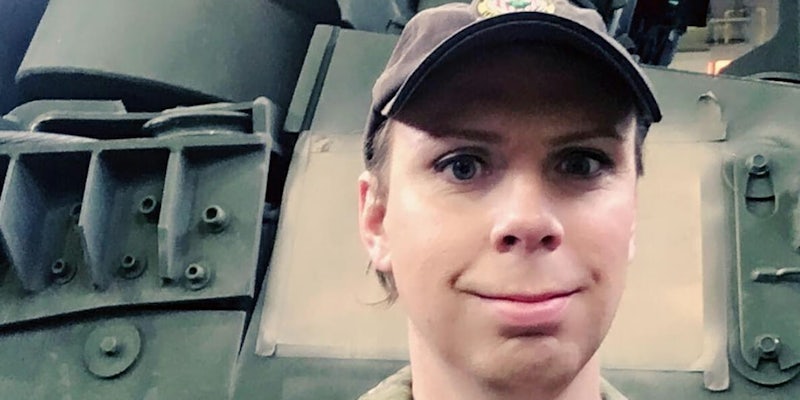 Rep. Joe Kennedy III invited transgender soldier Patricia King to Trump's State of the Union address.