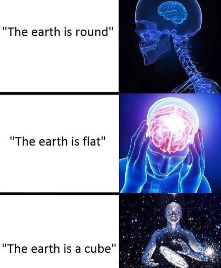 flat earth memes