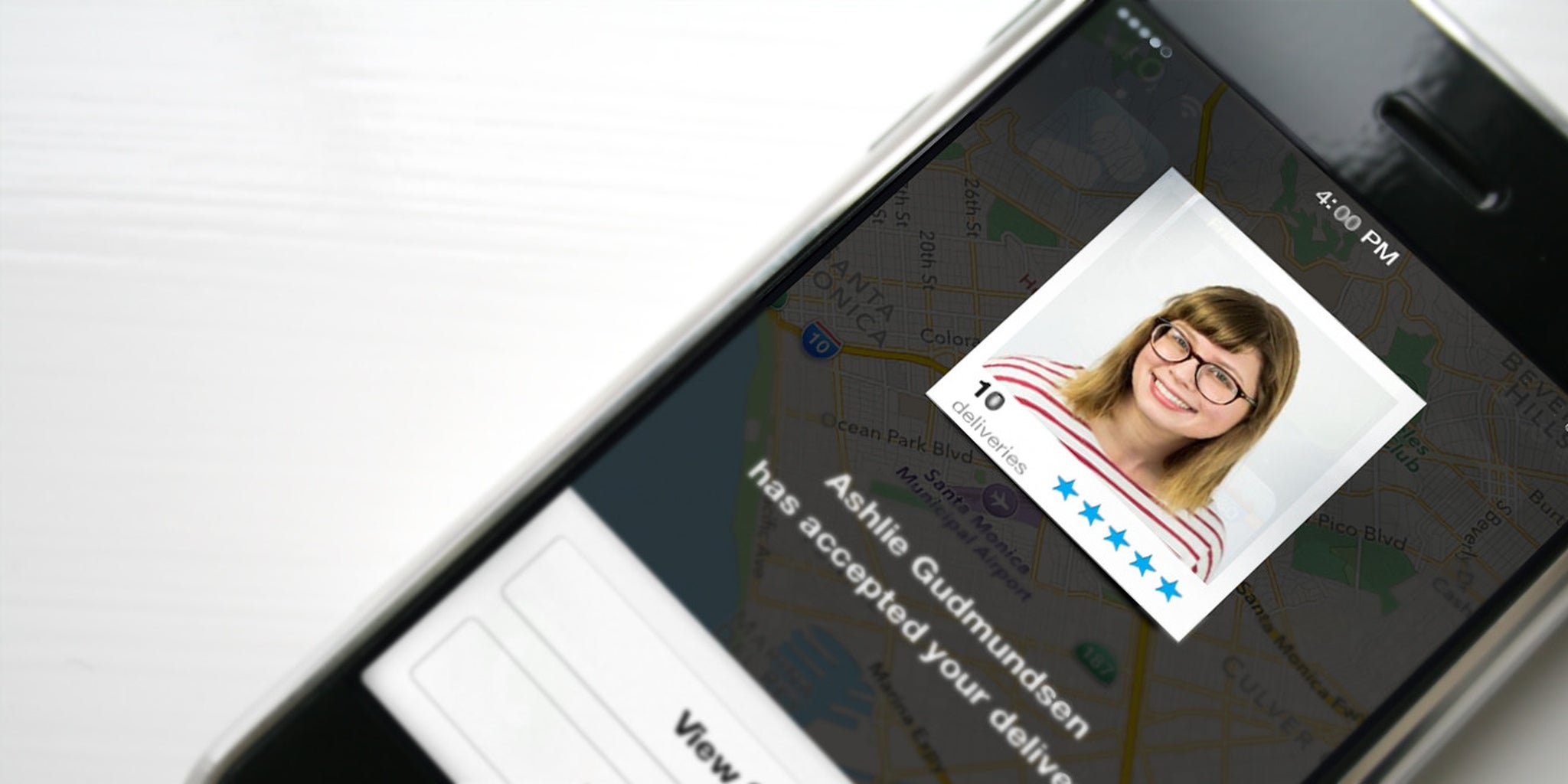 Postmates API means that any site can use its delivery service