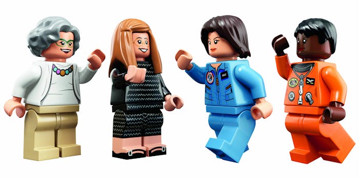 lego for girls : Four pioneering women of NASA are showcased in the new Women of NASA Lego set
