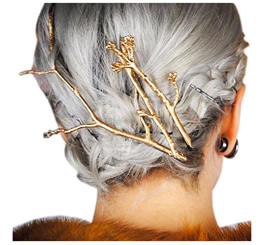 tree branch hair clips