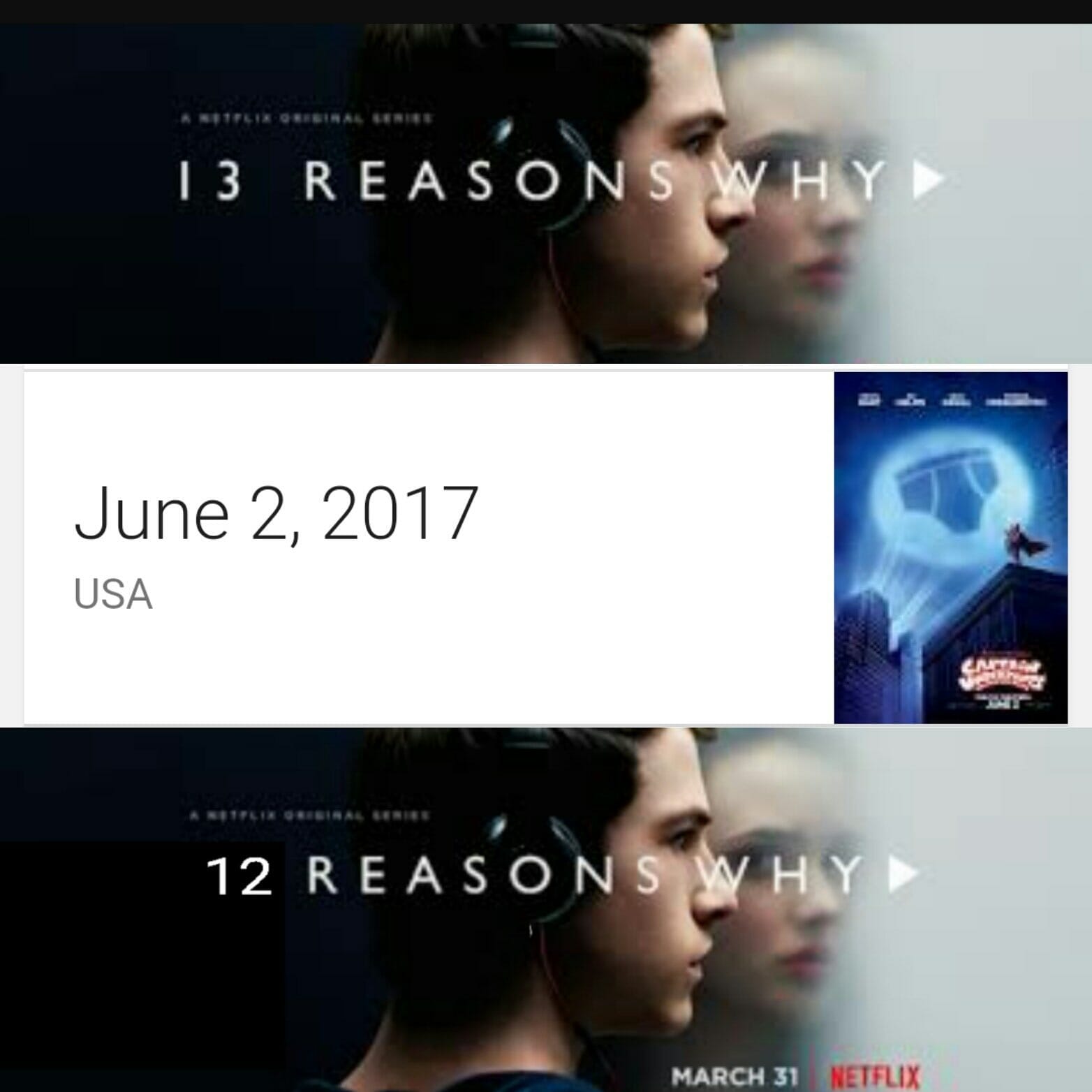 13 reasons why meme captain underpants