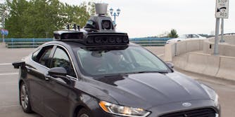 Uber self driving car